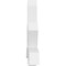 Ekena Millwork Alberta Architectural Grade PVC Gable Bracket, 60"W x 40"H x 6"D x 6"F, 16/12 Pitch GBP060X40X0606ALB00 - alternate 5